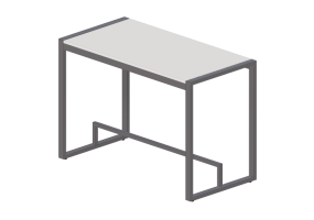 3D Tables - Office desk - Modernform - Stand - STOR1608