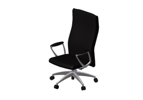 3D Chairs - Swivel armchair in leather - Modernform - Series 12 - M121LB - CFM401