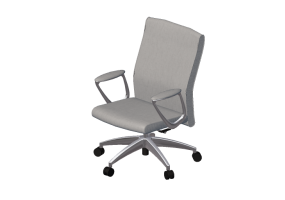 3D Stühle - Drehbarer Sessel aus Stoff - Modernform - Serie 12 - M122LB - MET1