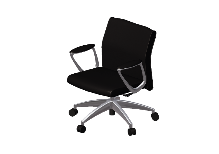 3D Stühle - Drehbarer Stuhl aus Leder - Modernform - Serie... 3D Stühle - Drehbarer Stuhl aus Leder - Modernform - Serie...