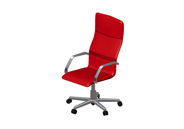 3D Stühle - Drehbarer Sessel aus Leder - Modernform - Serie... 3D Stühle - Drehbarer Sessel aus Leder - Modernform - Serie...