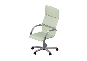 3D Chairs - Swivel armchair in leather - Modernform - Series 4 - M41- F116