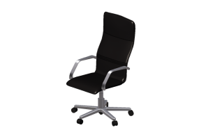 Sedie 3D - Poltrona girevole in pelle - Modernform - Serie 4 - M41- F177