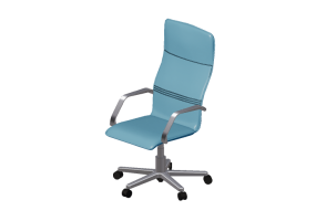 Sedie 3D - Poltrona girevole in pelle - Modernform - Serie 4 - M41- F183