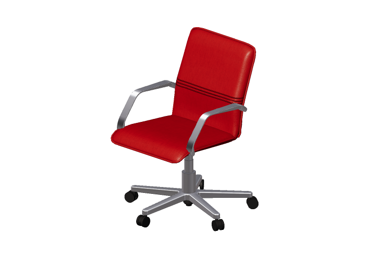 Chaises 3D - Chaise pivotante en tissu - Modernform - Série... Chaises 3D - Chaise pivotante en tissu - Modernform - Série...