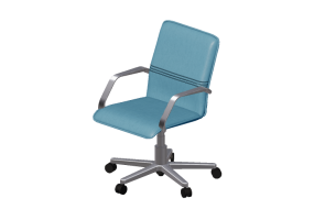Sillas 3D - Silla giratoria de tela - Modernform - Serie 4 - NME41- F183