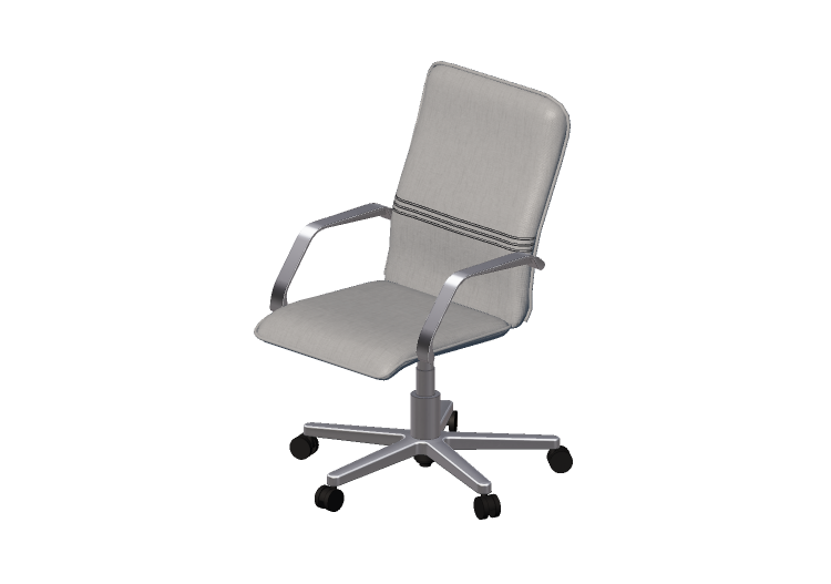 Chaises 3D - Fauteuil tournant en tissu - Modernform -... Chaises 3D - Fauteuil tournant en tissu - Modernform -...