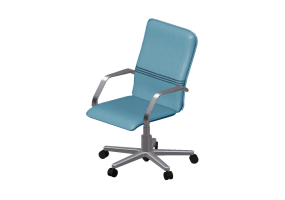 Sedie 3D - Poltrona girevole in tessuto - Modernform - Serie 4 - M42- F183