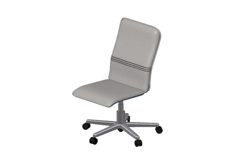 Chaises 3D - Fauteuil tournant en tissu - Modernform -... Chaises 3D - Fauteuil tournant en tissu - Modernform -...