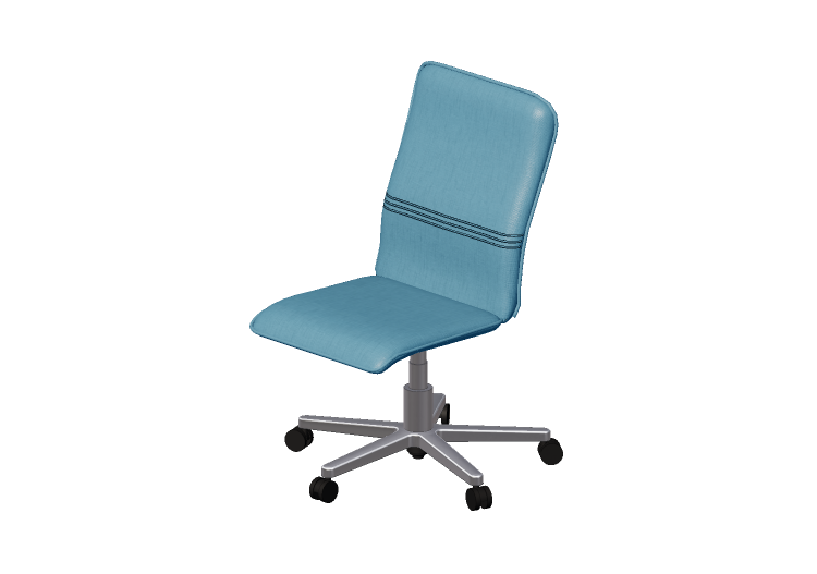 Chaises 3D - Fauteuil tournant en tissu - Modernform -... Chaises 3D - Fauteuil tournant en tissu - Modernform -...