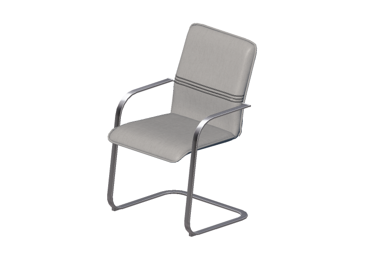 Chaises 3D - Chaise en tissu - Modernform - Série 4 - E41CB... Chaises 3D - Chaise en tissu - Modernform - Série 4 - E41CB...