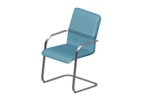 Sillas 3D - Silla de tela - Modernform - Serie 4 - E41CB - F183