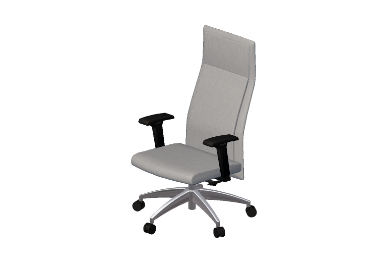 Sedie 3D - Poltrona girevole in tessuto - Modernform -... Sedie 3D - Poltrona girevole in tessuto - Modernform -...