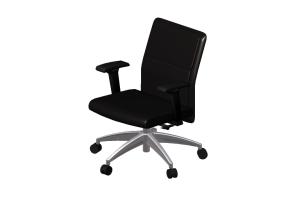 Sillas 3D - Silla giratoria de tela - Modernform - Serie 9S - E92SLB - A2C - CFM401