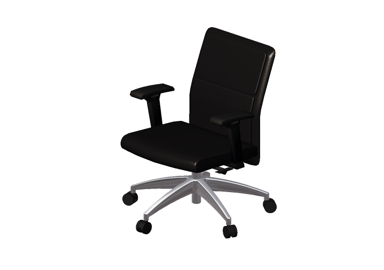 Sillas 3D - Silla giratoria de tela - Modernform - Serie 9S... Sillas 3D - Silla giratoria de tela - Modernform - Serie 9S...