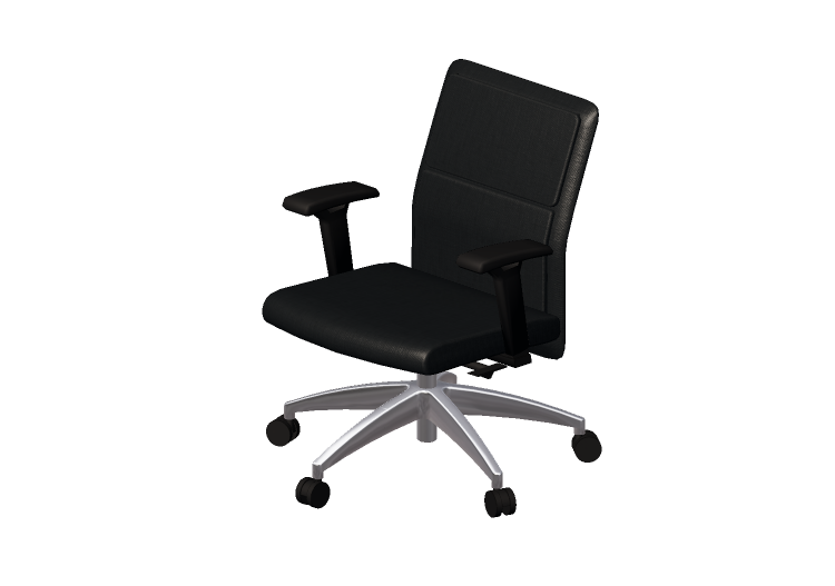 Sillas 3D - Silla giratoria de tela - Modernform - Serie 9S... Sillas 3D - Silla giratoria de tela - Modernform - Serie 9S...