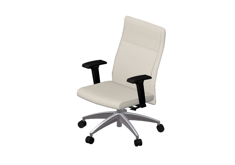 Sedie 3D - Poltrona girevole in pelle - Modernform - Serie... Sedie 3D - Poltrona girevole in pelle - Modernform - Serie...