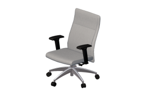 3D Chairs - Swivel armchair in leather - Modernform - Series 9S - M91SLB - A2C - MET1