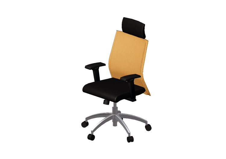 Chaises 3D - Fauteuil tournant en Tissu - Modernform -... Chaises 3D - Fauteuil tournant en Tissu - Modernform -...