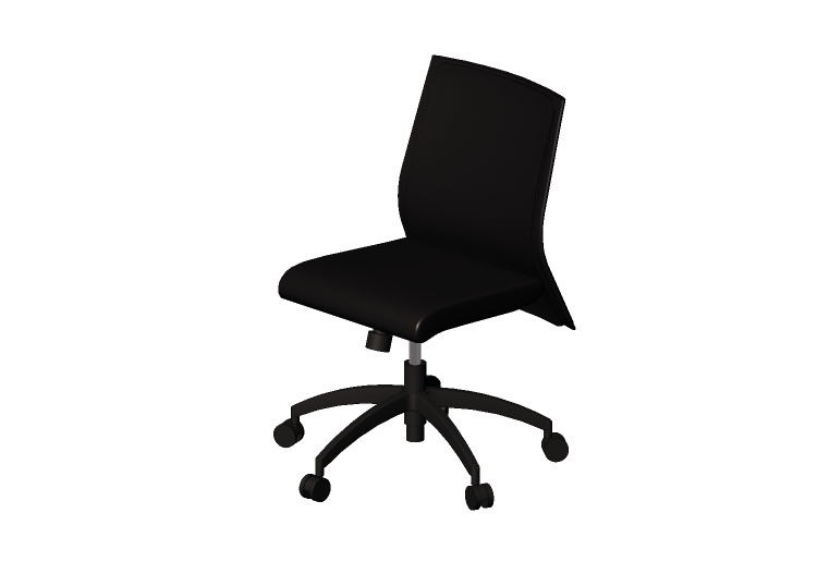 3D Stühle - Drehbarer Stuhl aus Leder - Modernform - Serie... 3D Stühle - Drehbarer Stuhl aus Leder - Modernform - Serie...
