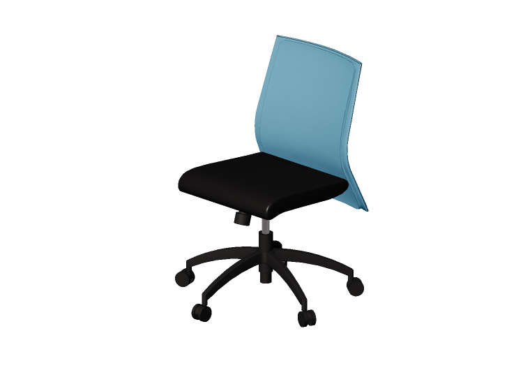 Chaises 3D - Chaise pivotante en cuir - Modernform - Série... Chaises 3D - Chaise pivotante en cuir - Modernform - Série...