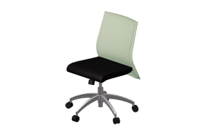 Chaises 3D - Chaise pivotante en Tissu - Modernform - S&eacute;rie 11 - E111 - NAC - F10003 - F193