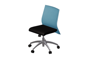 Sillas 3D - Silla giratoria de Tela - Modernform - Serie 11 - E111 - NAC - F10004 - F193