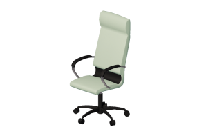 3D Chairs - Swivel armchair in leather - Modernform - Series SL - SL3R - F116