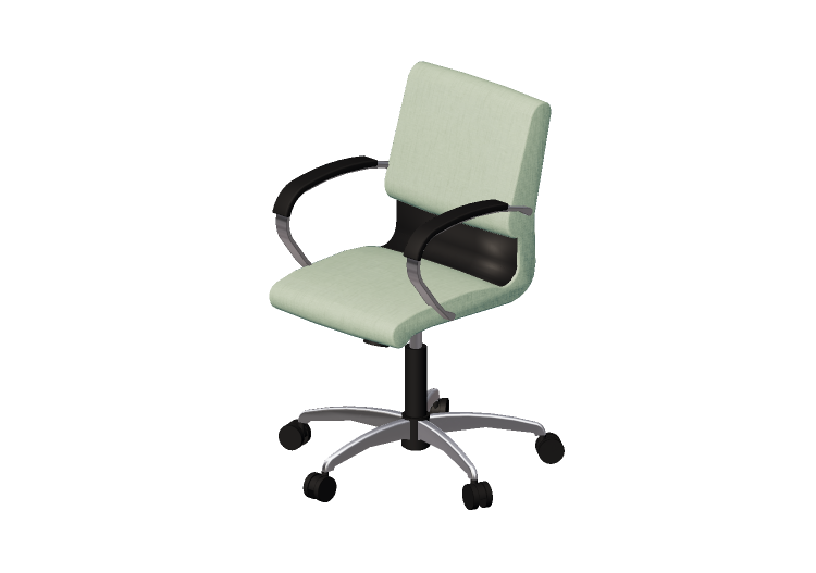 3D Stühle - Drehbarer Stuhl aus Stoff - Modernform - Serie... 3D Stühle - Drehbarer Stuhl aus Stoff - Modernform - Serie...