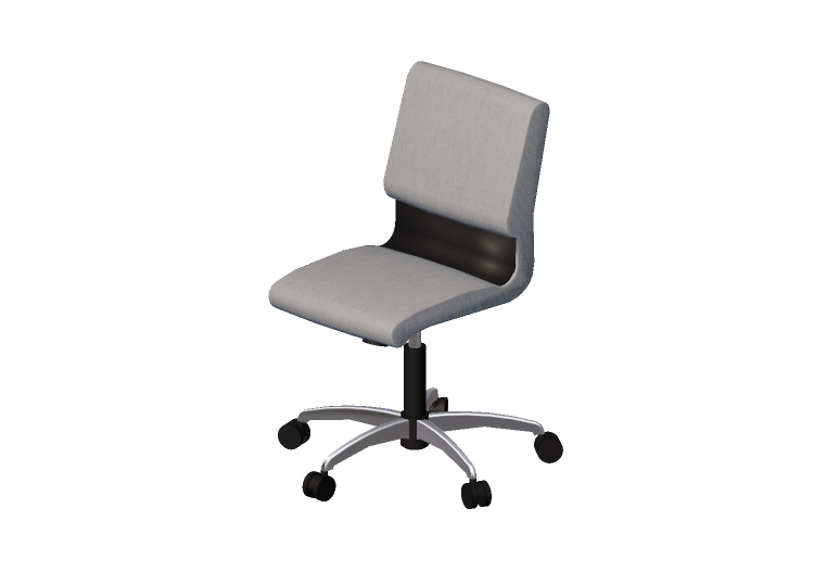 Sedie 3D - Sedia girevole in Tessuto - Modernform - Serie... Sedie 3D - Sedia girevole in Tessuto - Modernform - Serie...