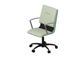 3D St&uuml;hle - Drehbarer Sessel aus Stoff - Modernform - Serie SL - SL2R - F116