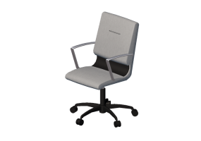 Sillas 3D - Sillón giratorio de tela - Modernform - Serie SL - SL2R - F172