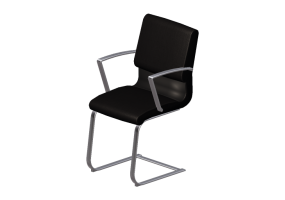 Chaises 3D - Chaise en tissu - Modernform - S&eacute;rie SL - SL1RC - F117