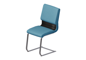 Chaises 3D - Chaise en tissu - Modernform - S&eacute;rie SL - SL1RCNA - F183