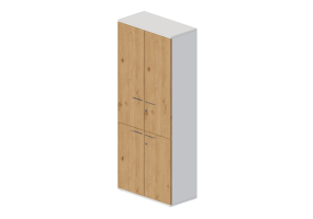 Librerie e Contenitori 3D - Armadio archiviazione documenti - Modernform - Universal 2 N