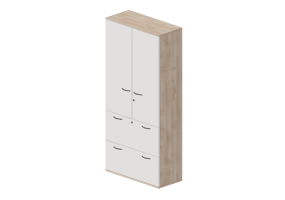 Librer&iacute;as y Contenedores 3D - Armario para archivar documentos - Modernform - Universal 2 E