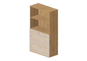 Biblioth&egrave;que 3D - Armoire de rangement de documents - Modernform - Universal 2 S