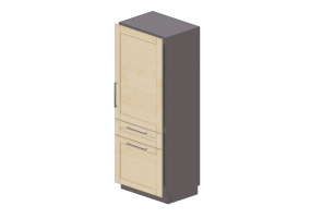 Electrodom&eacute;sticos 3D - Refrigerador combinado &ndash; Monogram - ZIC30GNNII