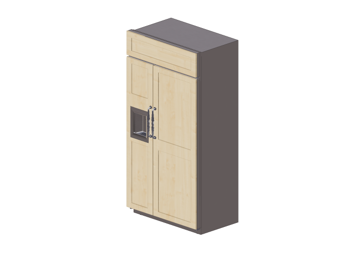 Elettrodomestici 3D - Frigorifero combinato - Monogram -... Elettrodomestici 3D - Frigorifero combinato - Monogram -...