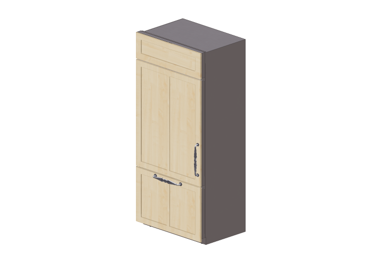 3D Haushaltgeräte - Kombinierter Kühlschrank – Monogram -... 3D Haushaltgeräte - Kombinierter Kühlschrank – Monogram -...