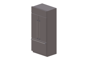 Electrodom&eacute;sticos 3D - Refrigerador combinado &ndash; Monogram - ZIPS360NNSS
