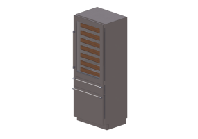 3D Haushaltger&auml;te - Weink&uuml;hlschrank &ndash; Monogram - ZIW303NPPII