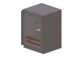 Elettrodomestici 3D - Frigorifero sotto banco - Monogram - ZDBR240NBS