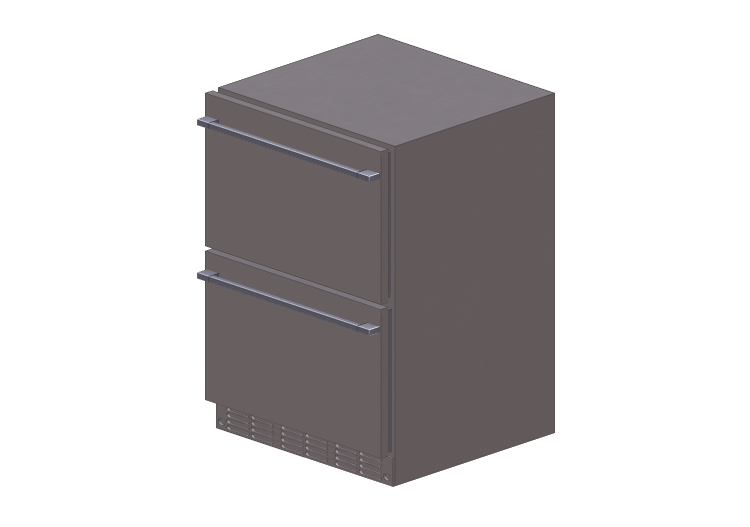 Electrodomésticos 3D - Mesón refrigerador – Monogram -... Electrodomésticos 3D - Mesón refrigerador – Monogram -...