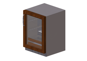 Electrom&eacute;nagers 3D - R&eacute;frig&eacute;rateur sous comptoir &ndash; Monogram - ZDBI240HII