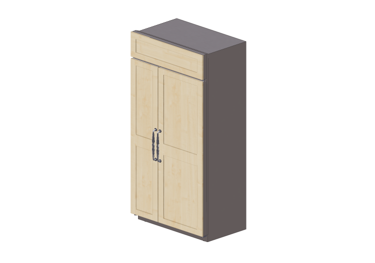 Elettrodomestici 3D - Frigorifero combinato - Monogram -... Elettrodomestici 3D - Frigorifero combinato - Monogram -...