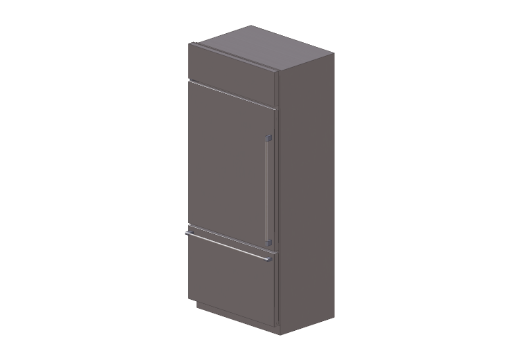 Electroménagers 3D - Réfrigérateur combiné – Monogram -... Electroménagers 3D - Réfrigérateur combiné – Monogram -...