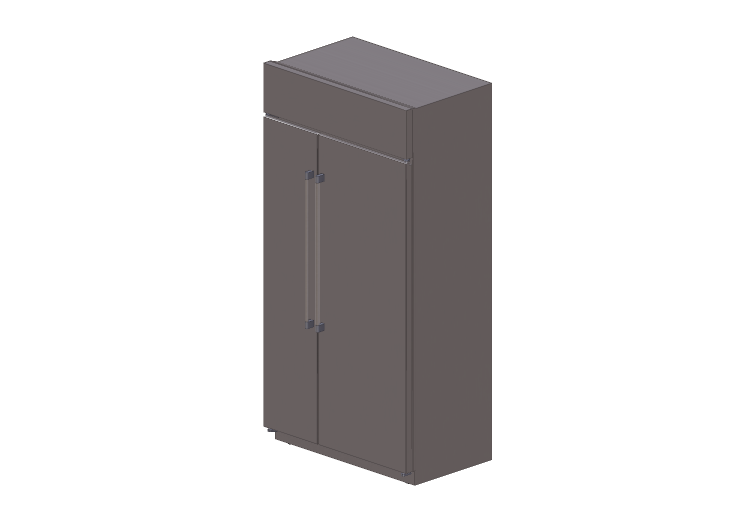 Eletrodomésticos 3D - Geladeira combinada – Monogram -... Eletrodomésticos 3D - Geladeira combinada – Monogram -...