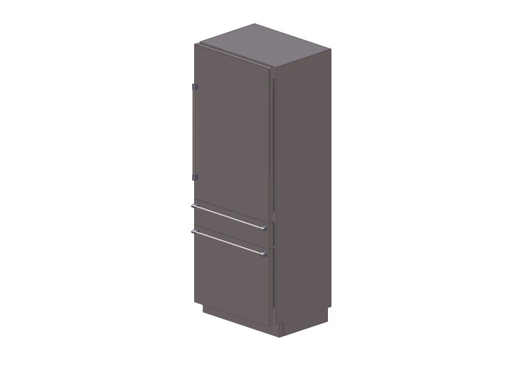 Electroménagers 3D - Réfrigérateur combiné – Monogram -... Electroménagers 3D - Réfrigérateur combiné – Monogram -...