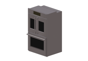 3D Haushaltger&auml;te - Kombibackofen &ndash; Monogram - ZTDX1FPSNSS